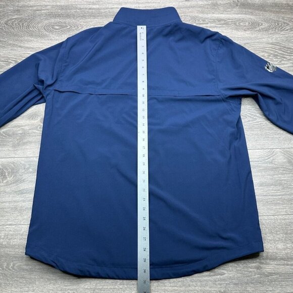 Buffalo Sabres Jacket Men's Large Blue NHL Authentic Pro Rinkside Zip Fanatics - Picture 13 of 16